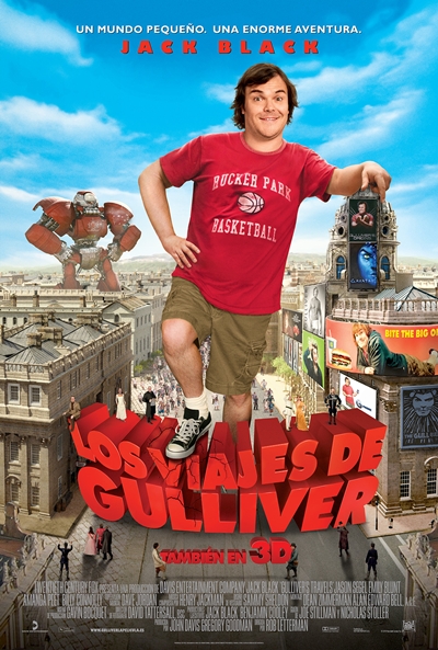 Los Viajes De Gulliver (2010) poster